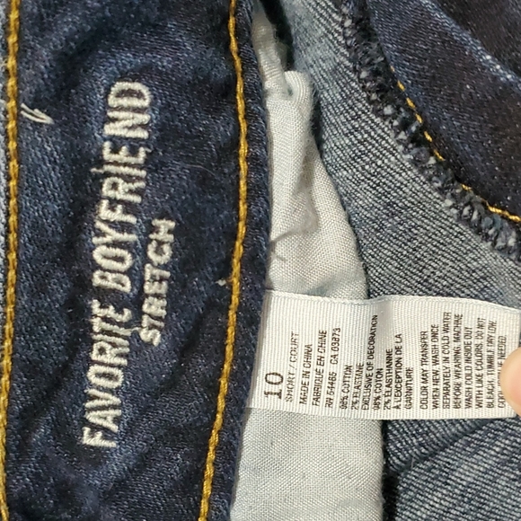 AMERICAN EAGLE OUTFITTERS Favorite Boyfriend Jeans Size 10 - Picture 5 of 5